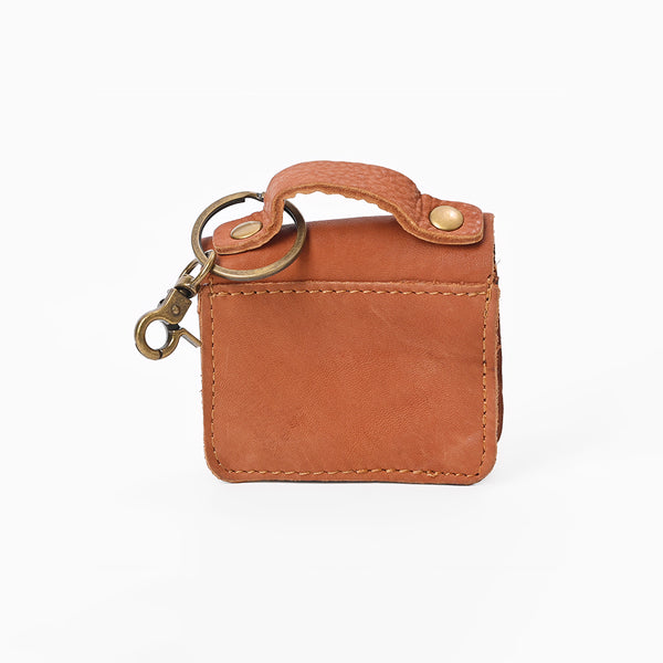 ADCHM102 American Darling Genuine Leather Mini Handbag Keychain Charm