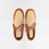 ADFT185 American Darling Harness Leather Tooled Boho Western Fringe Moccasin Shoes