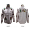 ADSH063 American Darling Light Rosy Pink Western Apparel - Embroidered Cotton Twill Rodeo Top