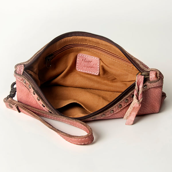 LC-NMBG101 Wristlet Genuine Leather women bag western Bag