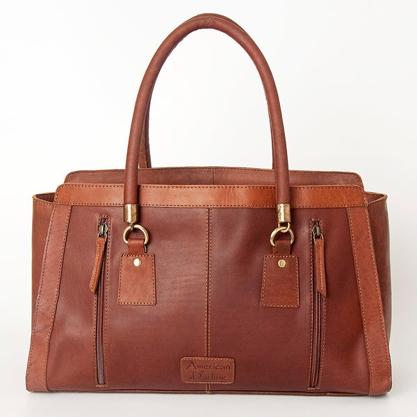 LADBGI174 Tote Hair On Genuine Western Leather Women Bag