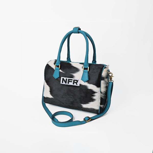 ADBGA1430PRCA Iconic American Darling Hair-on-Hide & Genuine Leather Speedy Bag -Rodeo Style