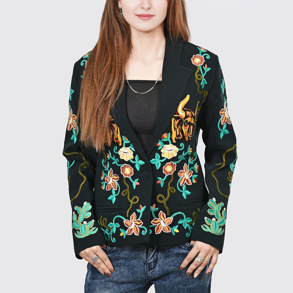 ADJKT076 American Darling Western Embroidered Apparel - Artisan Handcrafted Heritage Jacket