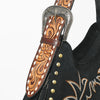 ADBGA1476ANFR American Darling Embroidered Suede Western Hobo Shoulder Bag