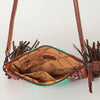 ADBG236 American Darling Saddle Blanket Boho Fringe Crossbody Bag