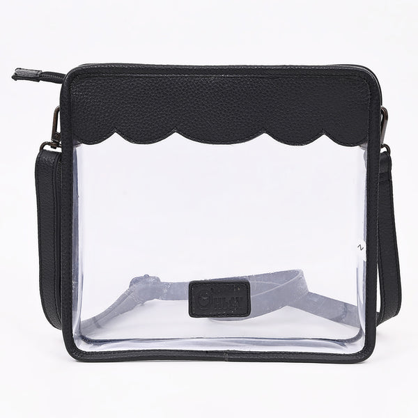 SOHZ122 Clear Bag Genuine Western Leather Women Bag