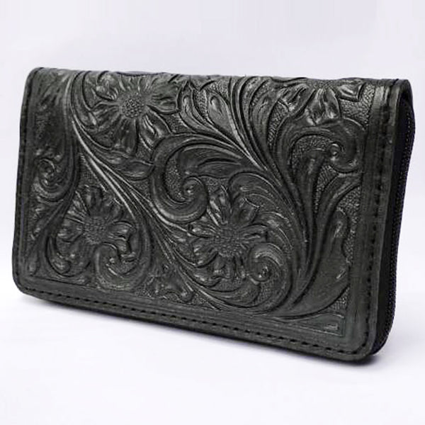 GIBGX1340 Wristlet Genuine Western Leather Women Bag