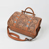 ADBGZ1006 American Darling Hand Tooled Leather Speedy Bag Western Handbag Purse