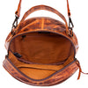ADBG498 American Darling Hand Tooled Floral Leather Western Canteen Bag