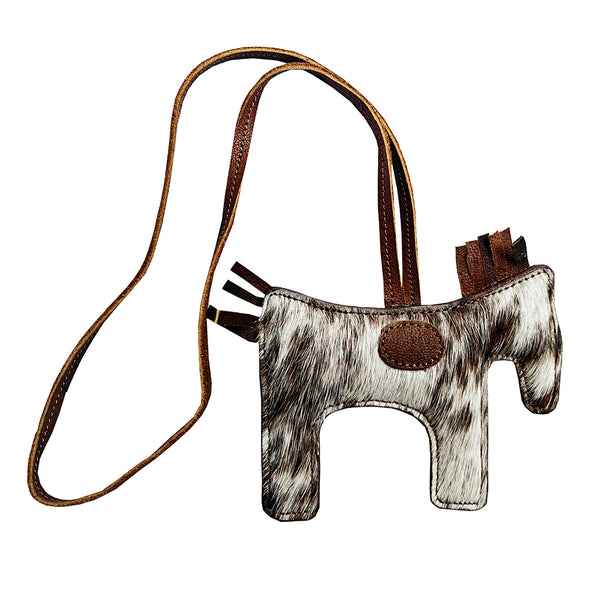ADCHM101 American Darling Hair On Hide Western Horse Bag Charm