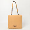 ADBGZ839 Natural Hand-Tooled Leather Briefcase Bag - Western Vintage Organizer