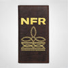 Official PRCA & NFR Licensed Collection®️ Embroidered Dark Brown Leather Rodeo Wallet