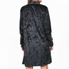ADDR013 American Darling Black Velvet Fabric Dress Studded Concho Western Tunic Top