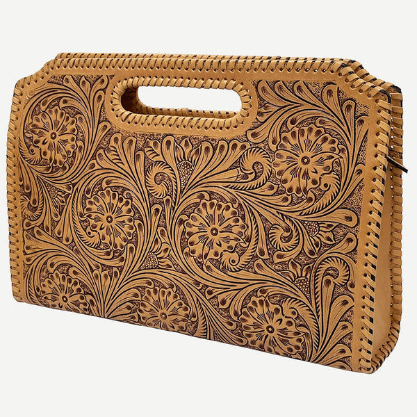 LC-ADBGZ759A Wallet Genuine Western Leather Women Bag