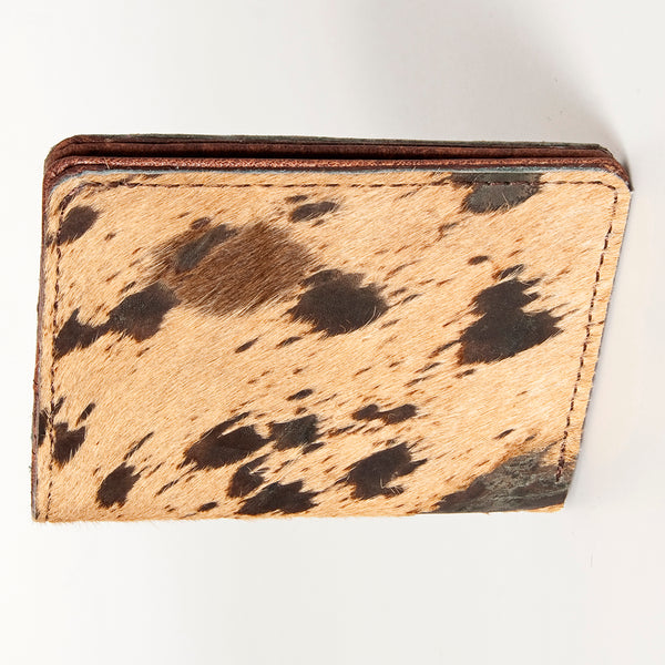 ADBG815 American Darling Handcrafted Leather Card-Holder with Authentic Hair-On Cowhide