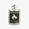 Official PRCA & NFR Licensed Collection®️ Genuine Hair-on Bucking Horse Leather Charm