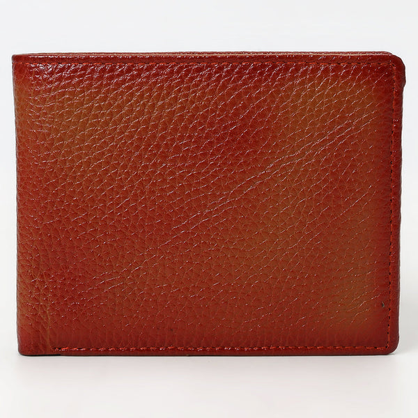 LC-OHM120C Genuine Western Leather Bifold Wallet