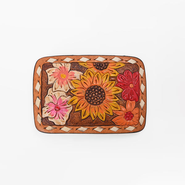 ADBLF183-BU Genuine American Leather Buckle Men and Women