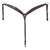 BER409-Western Leather Breast Collar