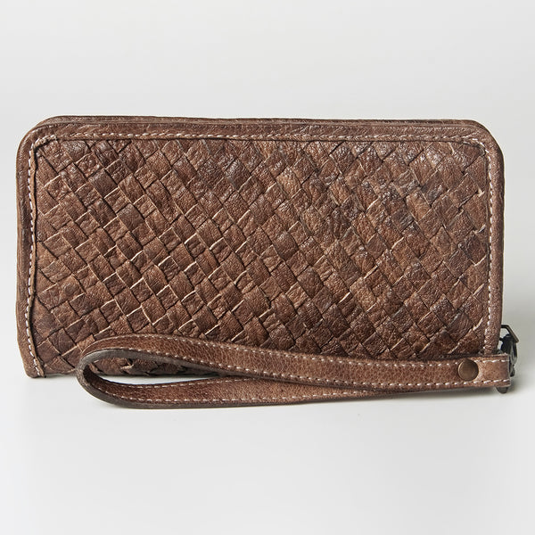 NMBGZ109 Wristlet Genuine Leather women bag western Bag