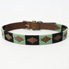 BEG101-Western Leather Dog Collar