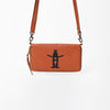 Frontier Rodeo Genuine LeatherBlack Embroidered organizerBag