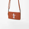 Frontier Rodeo Genuine Leather White Embroidered organizer Bag