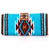 ADBGA319 American Darling Hand Woven Saddle Blanket & Tooled Leather Jewelry Case