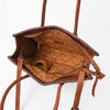 Heritage Rodeo Genuine Leather White Embroidered Tote Bag