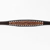 BER193-Western Leather Wither Straps