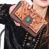 KBG104 Wallet Genuine Leather women bag western Bag