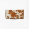 KBG241 American Darling Hair on Hide & Harness Leather Western Tooled Wallet