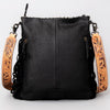 ADBGS192 Large Crossbody Genuine Western Leather Women Bag Pearl