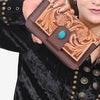 OHG137 Wallet Genuine Leather women bag western Bag