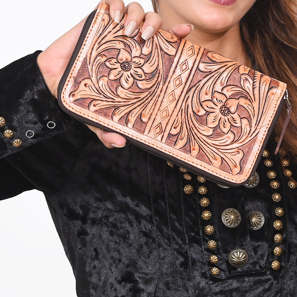 OHG150 Wallet Genuine Leather women bag western Bag