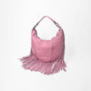 SWC127 Signature Side-Fringe Hobo Bag