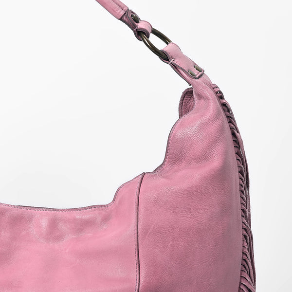 SWC127 Signature Side-Fringe Hobo Bag
