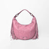 SWC127 Signature Side-Fringe Hobo Bag
