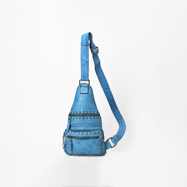 SWC191 Caldera - Full Grain Leather Sling Bag