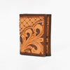 BEBGM167-Western Leather Trifold Wallet
