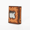 BEBGM183-Western Leather Trifold Wallet