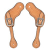 BER407-Western American Leather Spur Strap