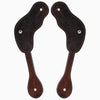BER407-Western American Leather Spur Strap