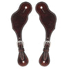 BER270-Western American Leather Spur Strap